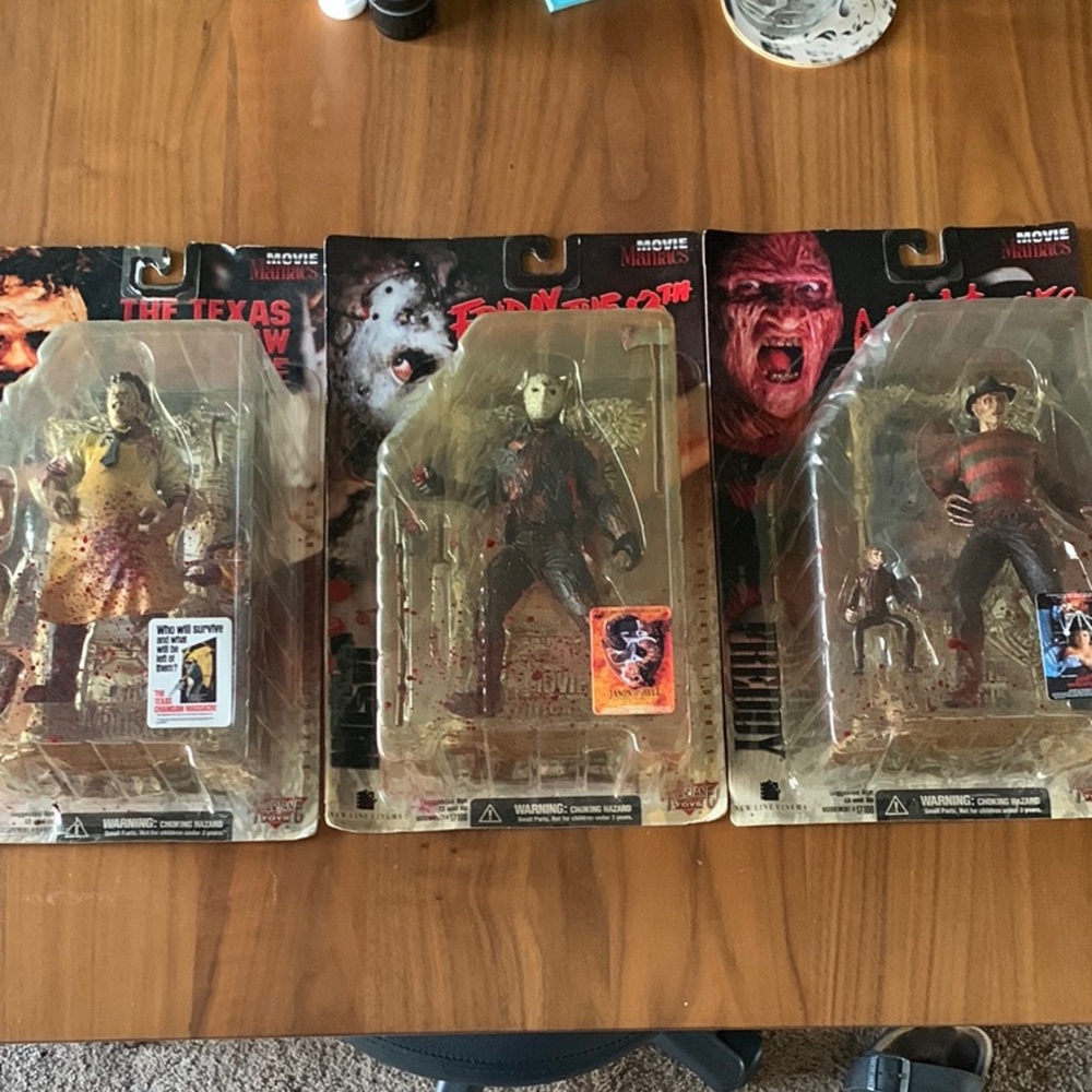 McFarland Blood Splatter 🩸 Movie Maniacs Horror Action Figures‎